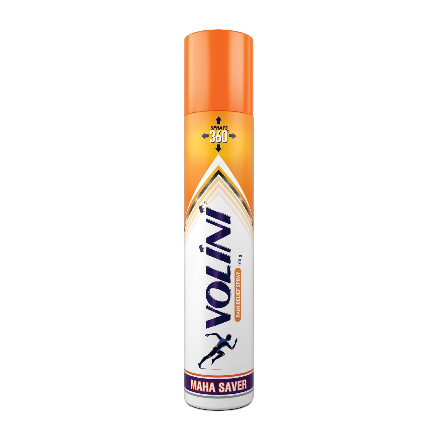 Volini Spray for Sprain, Muscle and Joint Pain Relief | Quick Action | Long-Lasting Relief | Bone, Joint & Muscle Care 100gm