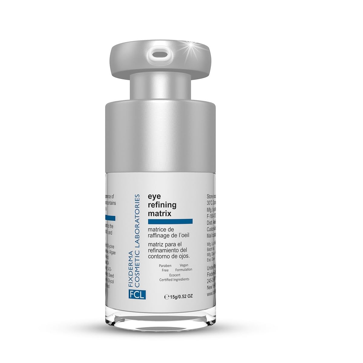 Fixderma Cosmetic Laboratories Eye Refining Matrix Cream | Paraben-Free