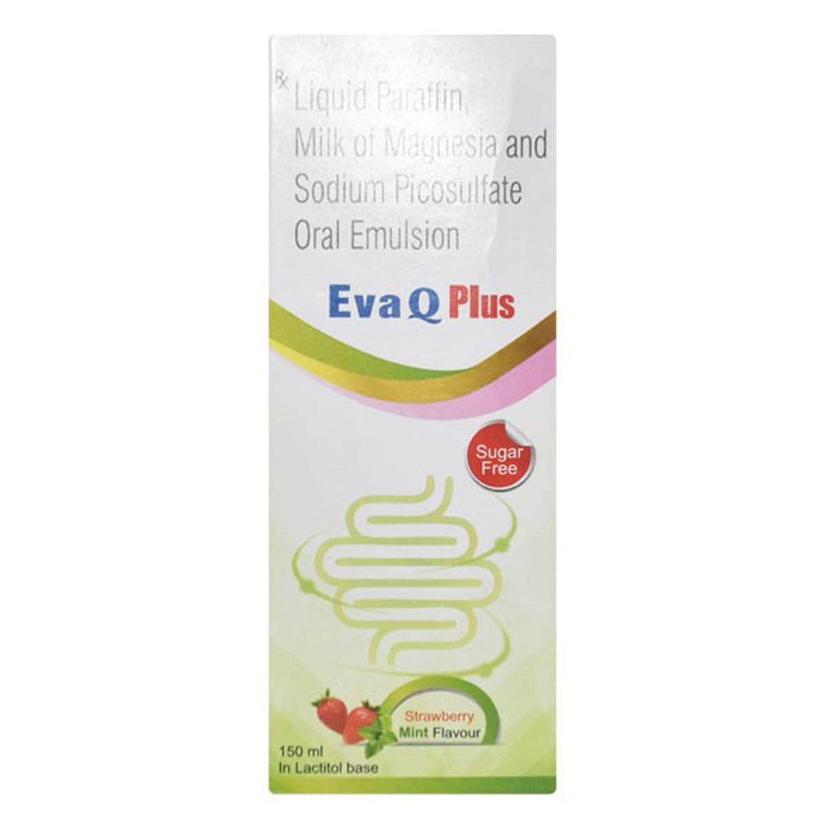 Eva Q Plus Oral Emulsion Strawberry Mint Sugar Free