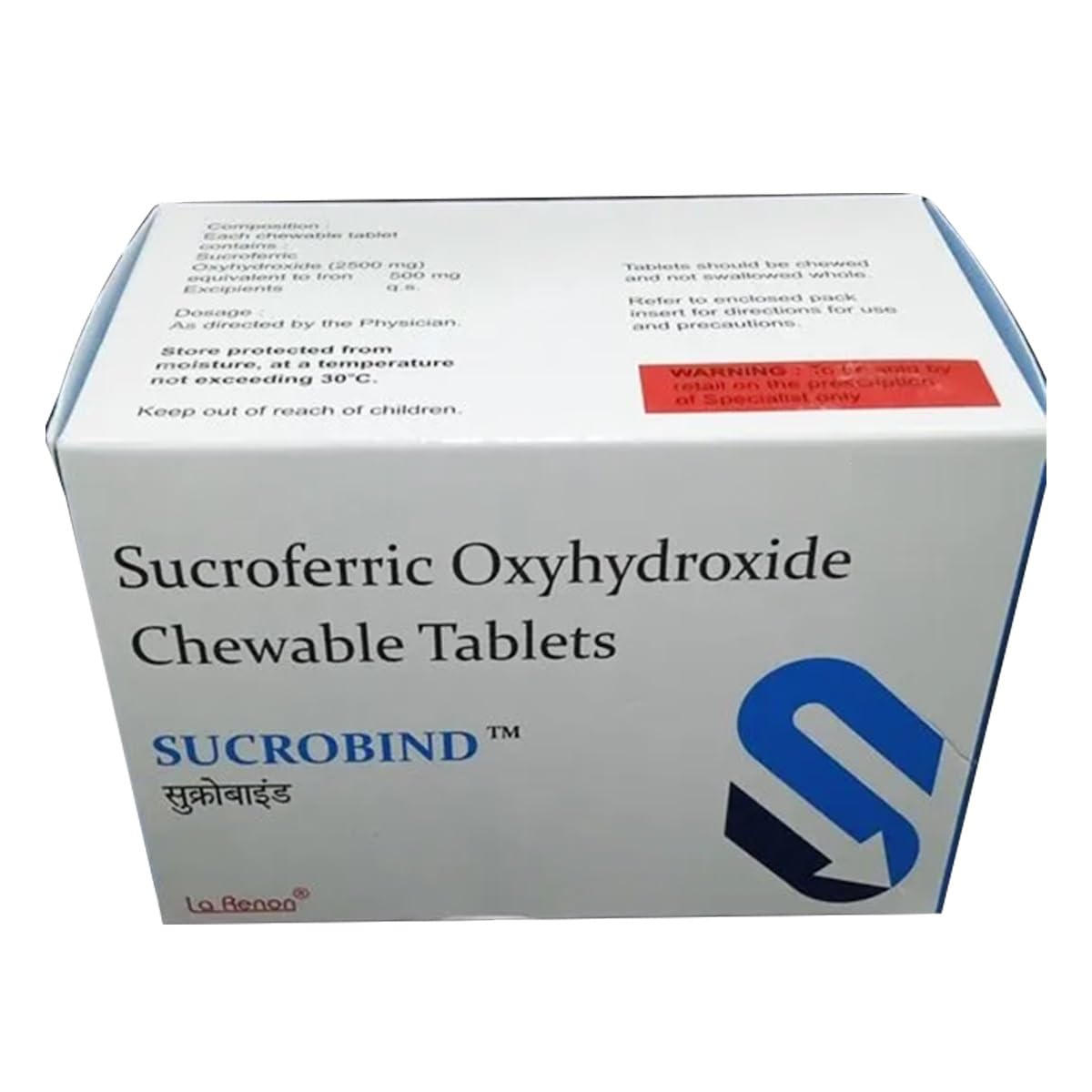Sucrobind 500mg Chewable Tablet