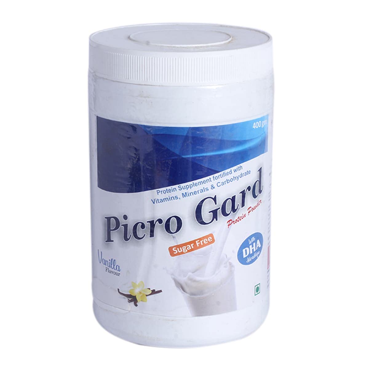 Picrogard Protein with DHA, Vitamins & Minerals | Sugar Free | Flavour Vanilla Powder