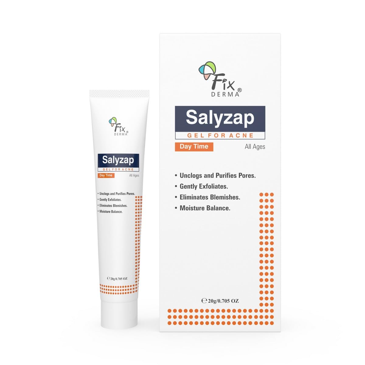 Fixderma Salyzap Daytime Gel for Acne Relief