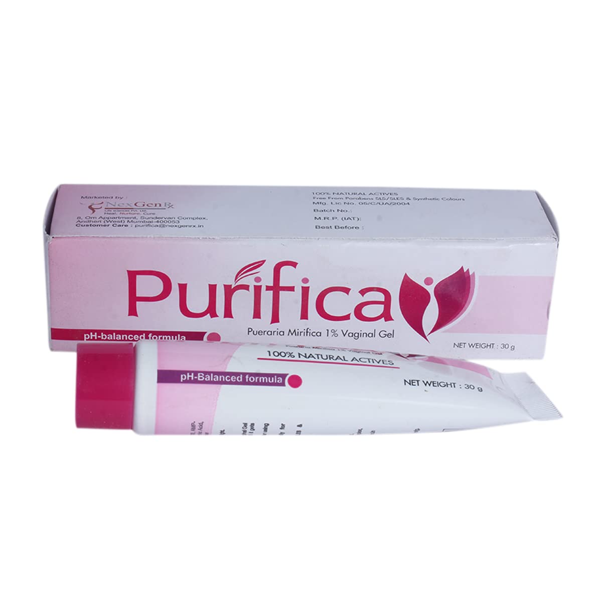 Purifica 1% Vaginal gel