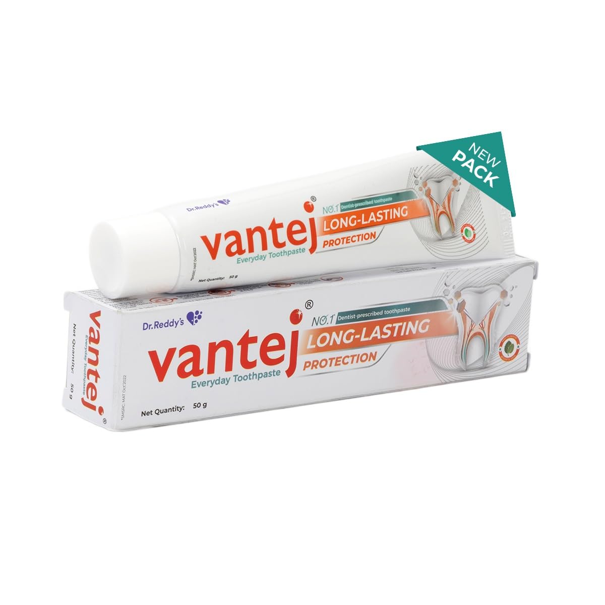 Vantej Long Lasting Protection everyday Toothpaste