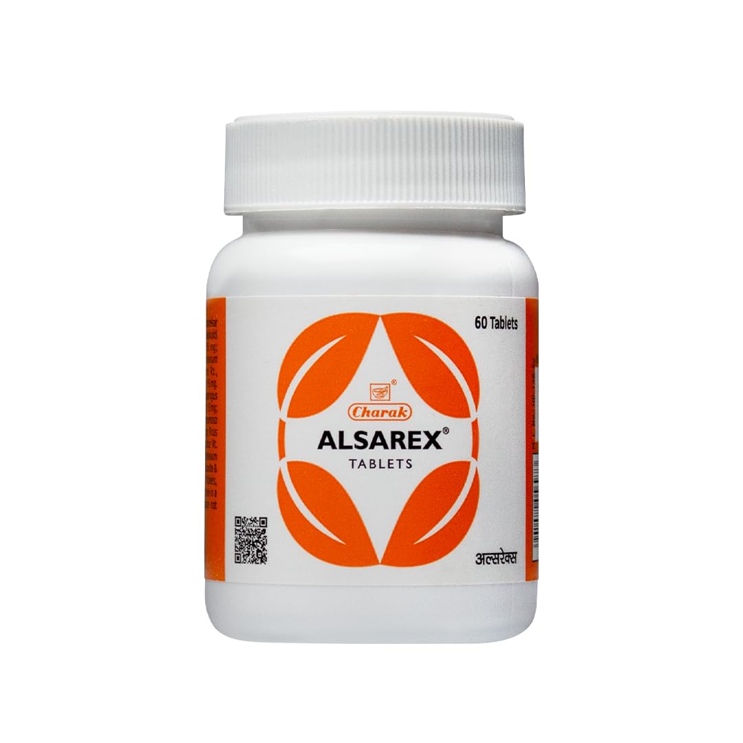 Alsarex Tablet for Acidity & Stomach Health | Natural Remedy for Indigestion & Heartburn 60's