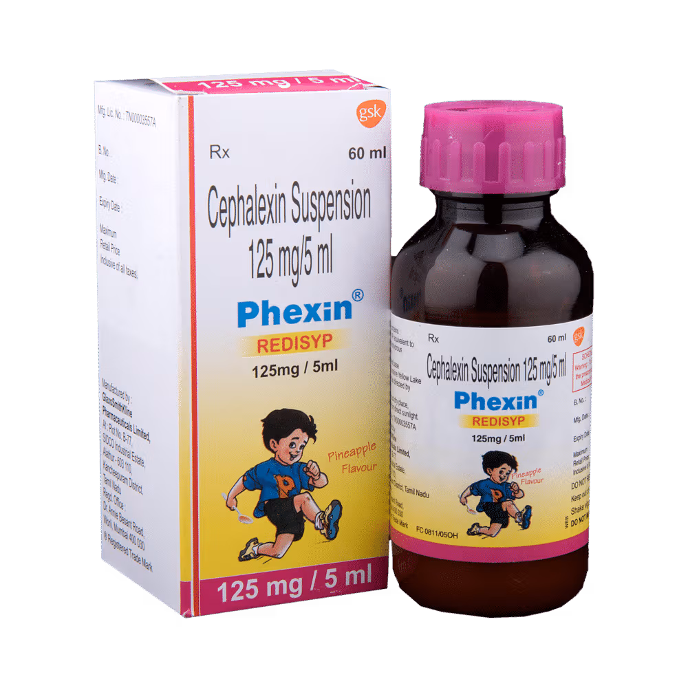 Phexin 125mg Redisyp Pineapple