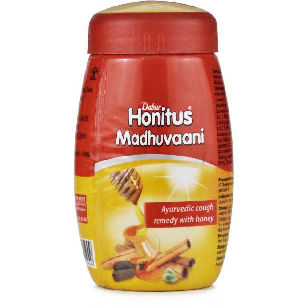 Dabur Honitus Madhuvaani | For Cough & Cold, Sore Throat Relief | Ayurvedic Remedy With Honey