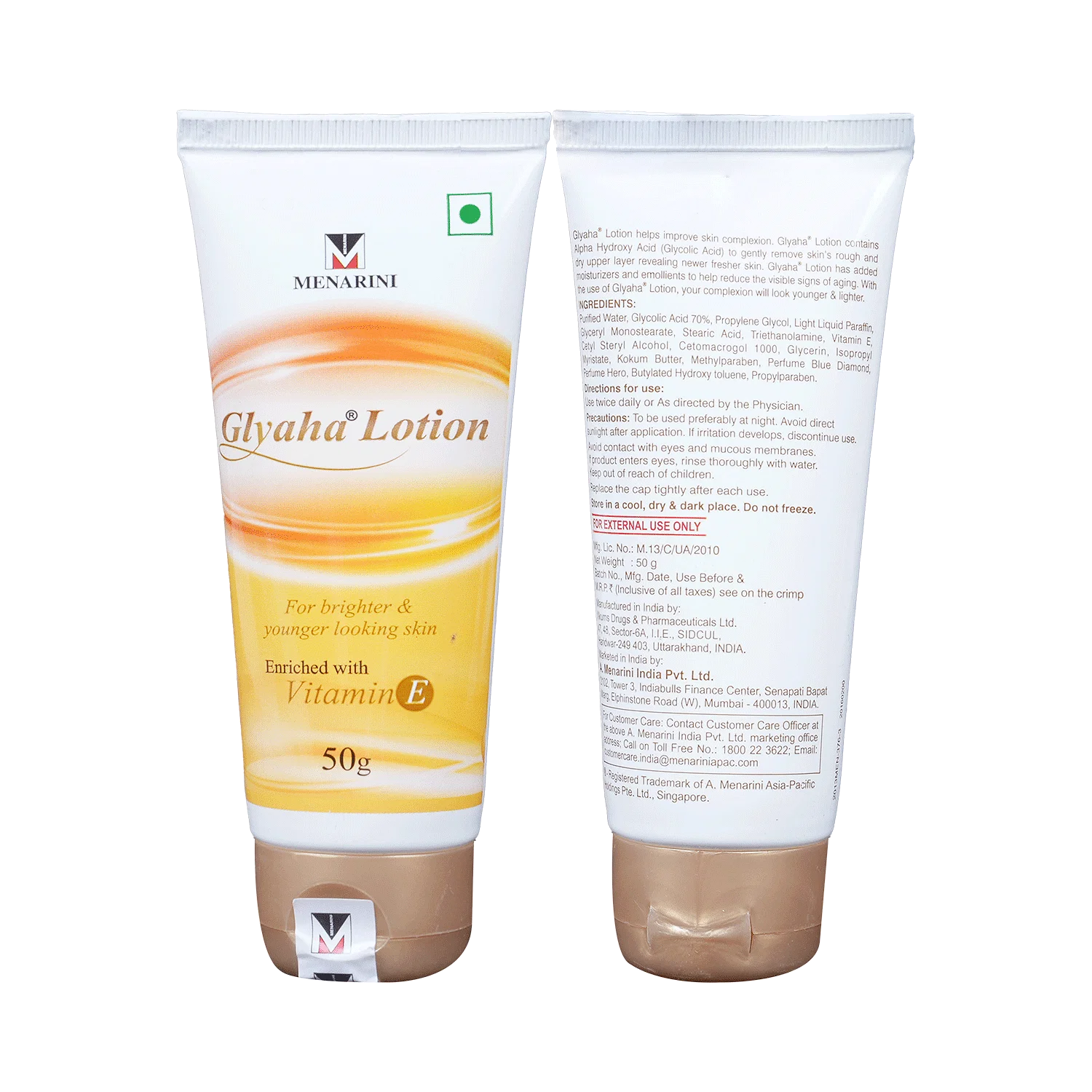 Glyaha Lotion with Vitamin E for Glowing Skin