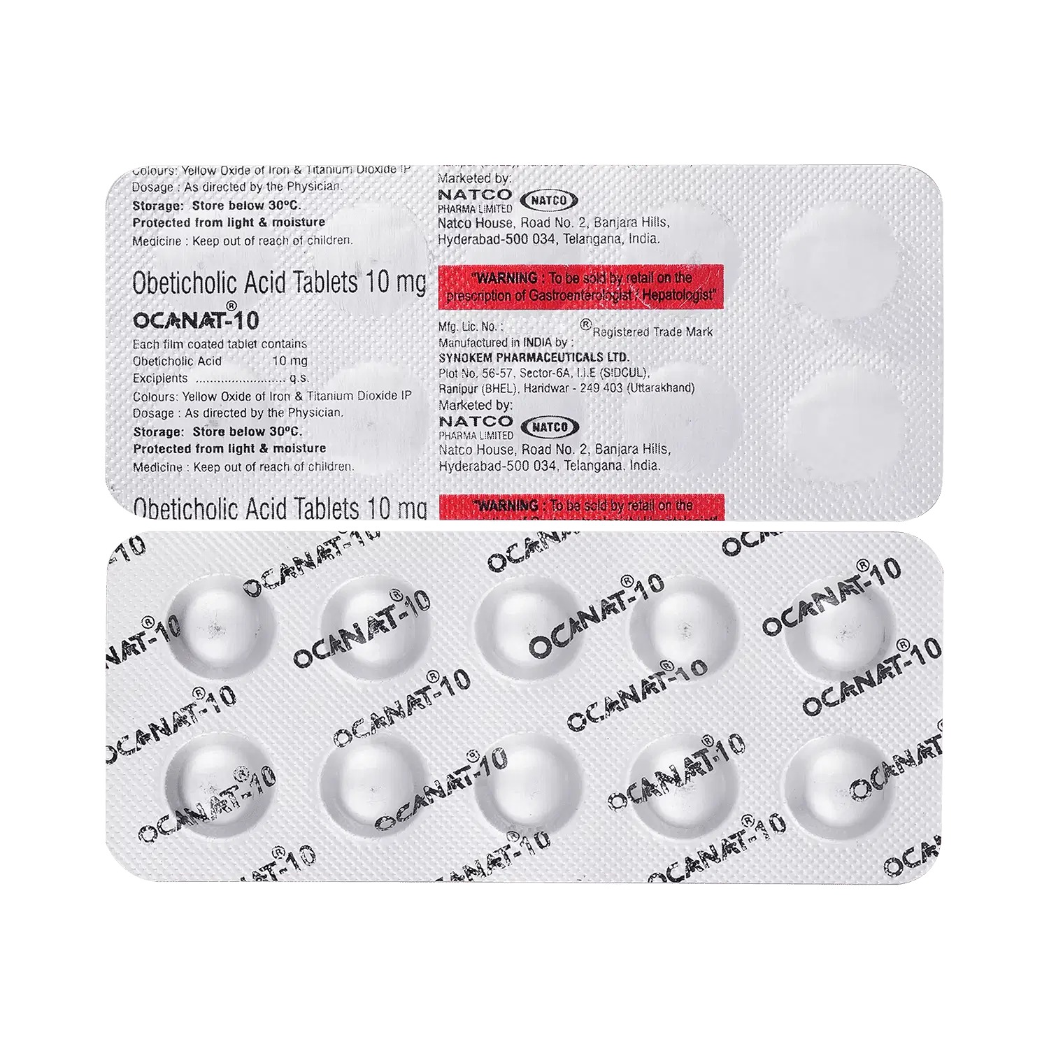 Ocanat 10mg Tablet