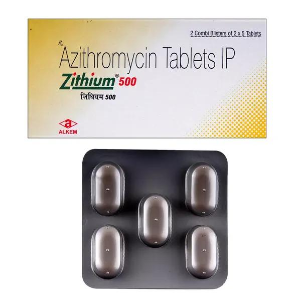 Zithium 500 Tablet