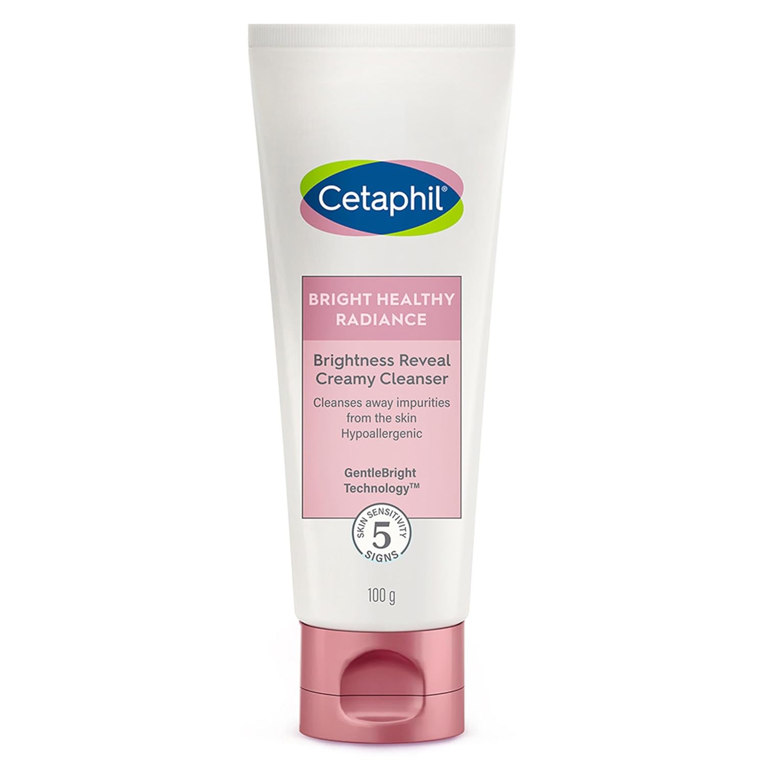 Cetaphil Brightness Reveal Creamy Cleanser | Hypoallergenic & For Sensitive Skin