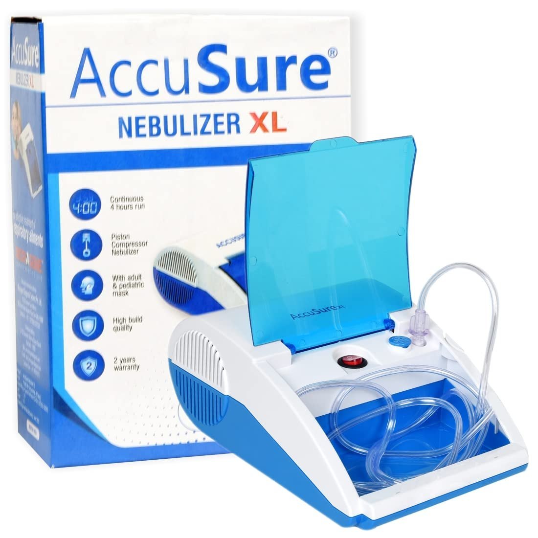 AccuSure Piston Compressor Nebulizer XL