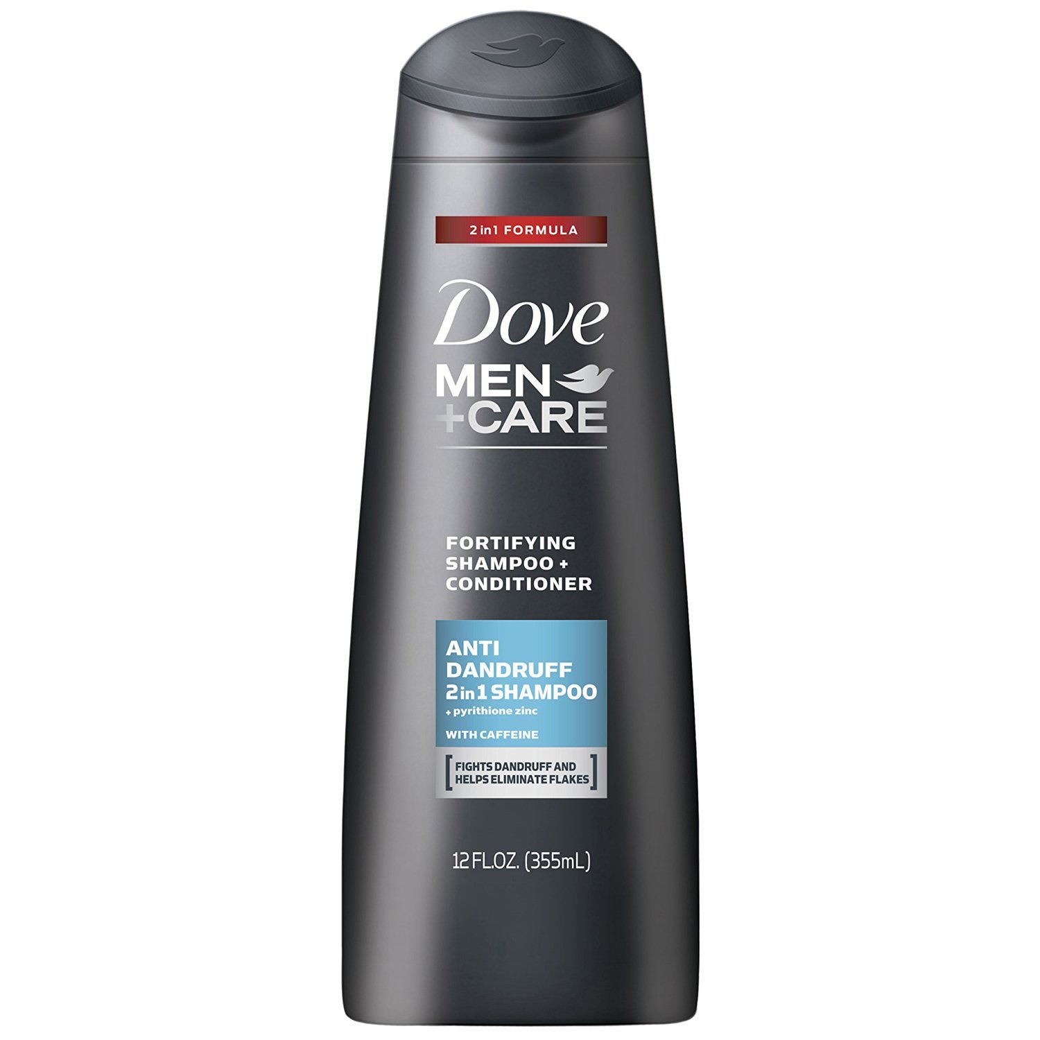 Dove Men+Care 2 in 1 Shampoo and Conditioner, Anti-Dandruff Fortifying