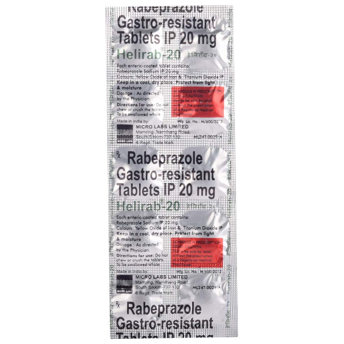 Helirab 20 Tablet