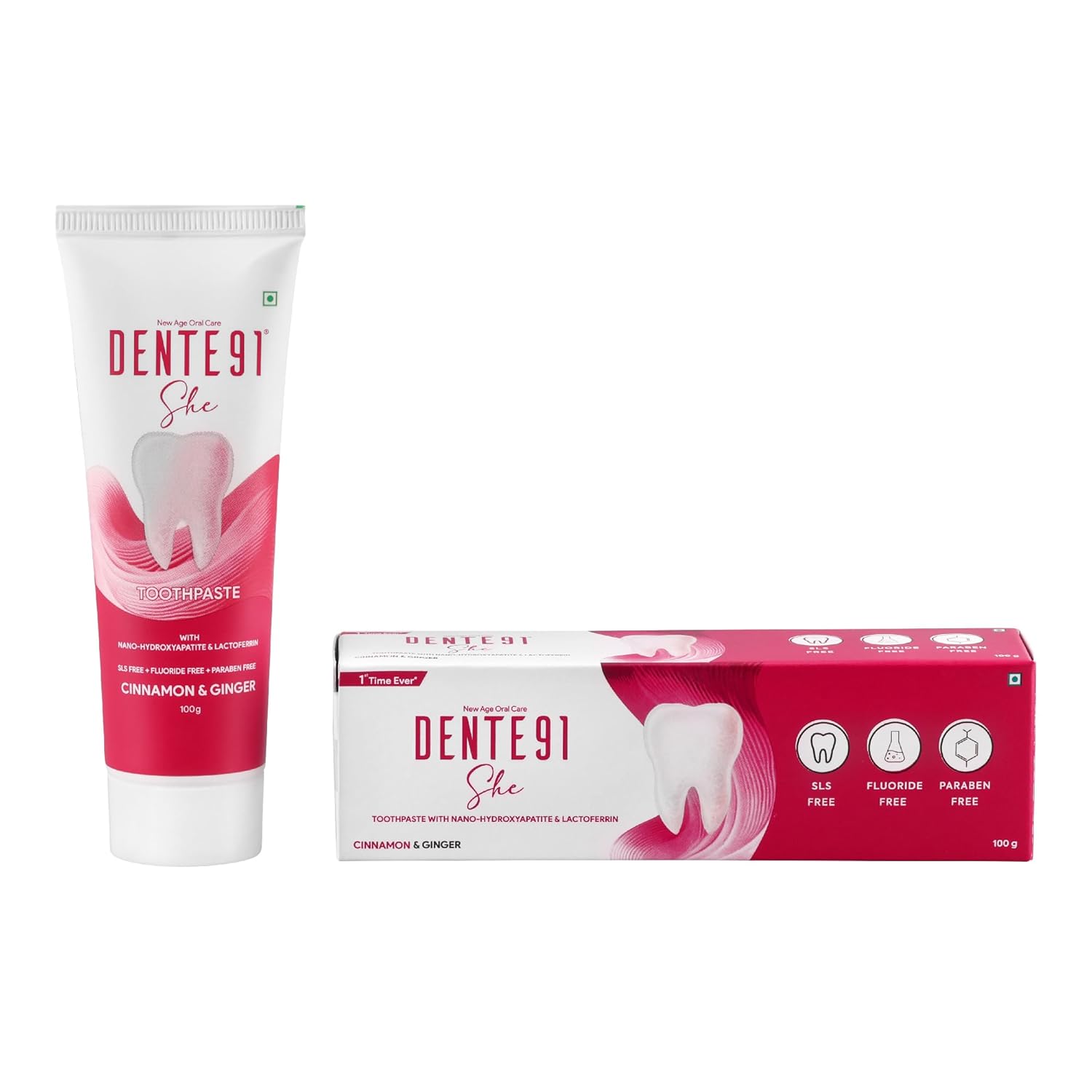 Dente 91 She Toothpaste (100gm Each)