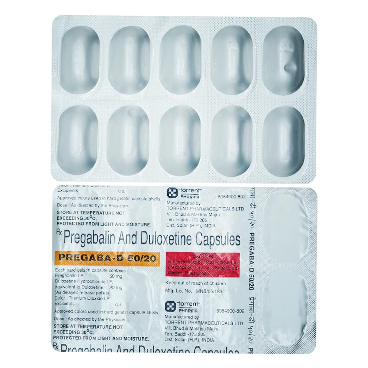 Pregabid-D 50/20 Capsule DR