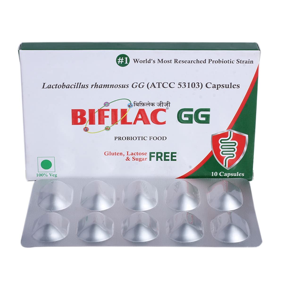 Bifilac GG Capsule Gluten, Lactose & Sugar Free