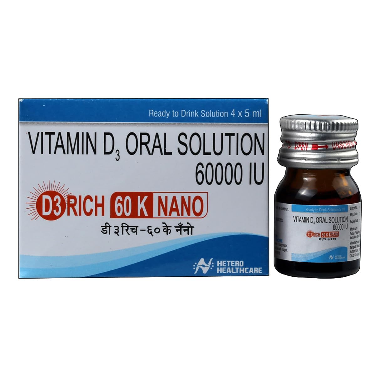 D3 Rich Nano 60K Oral Liquid