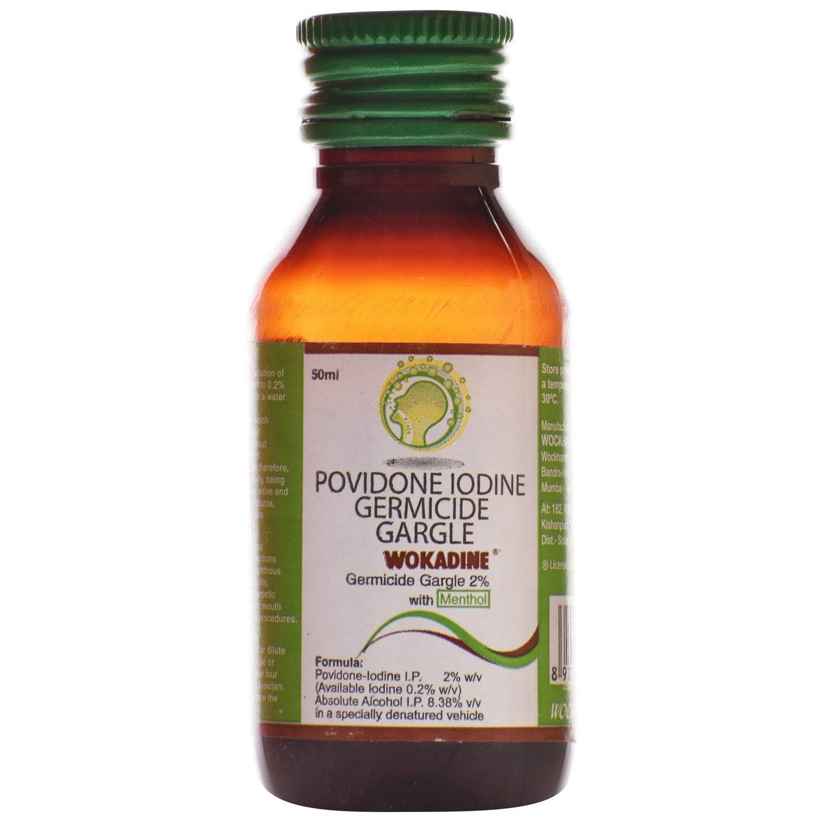 Wokadine Gargle 2% Solution