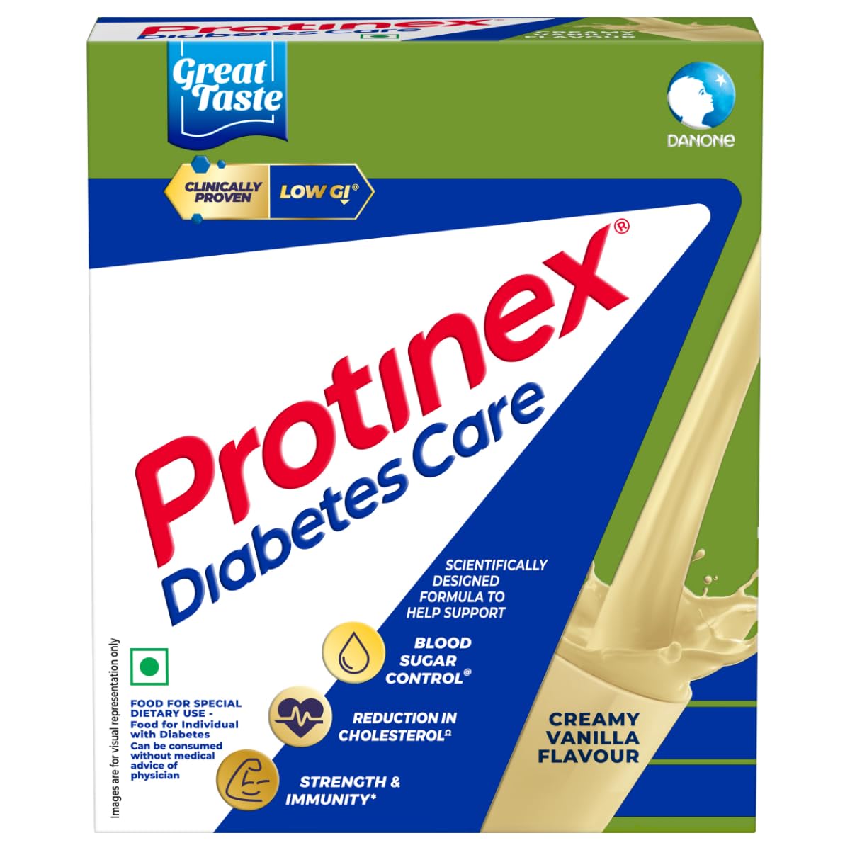 Protinex Diabetes Care Protein Powder with Vitamins | For Strength, Blood Sugar & Weight Management | Nutrition Formula 200gm