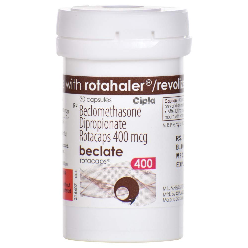 Beclate 400mcg Rotacap