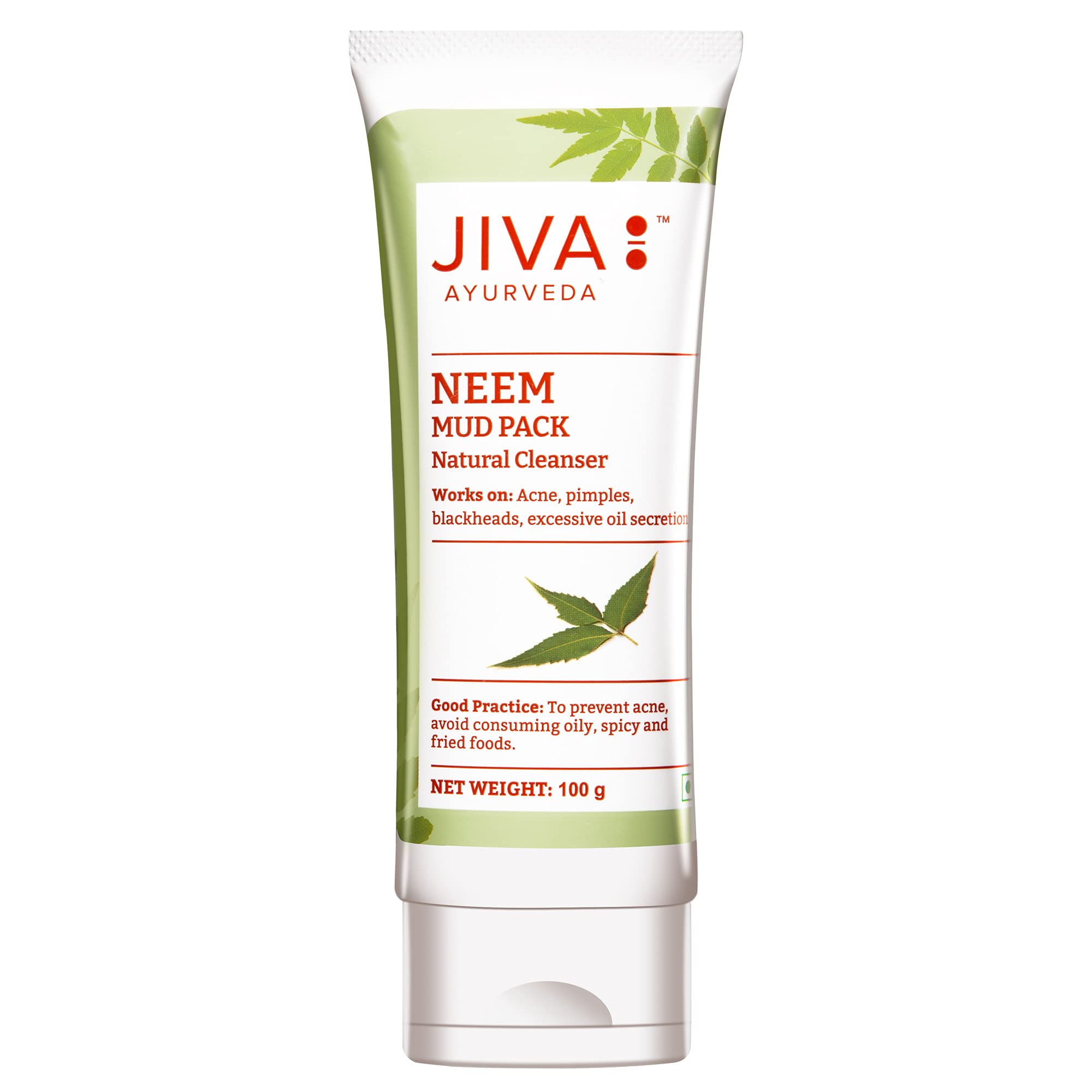 Jiva Ayurveda Neem Mud Pack Natural Cleanser