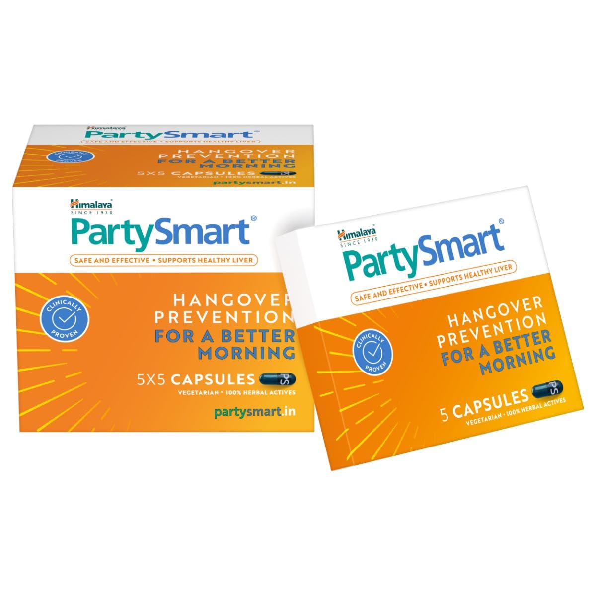 Himalaya Wellness PartySmart Capsule | For Liver Care
