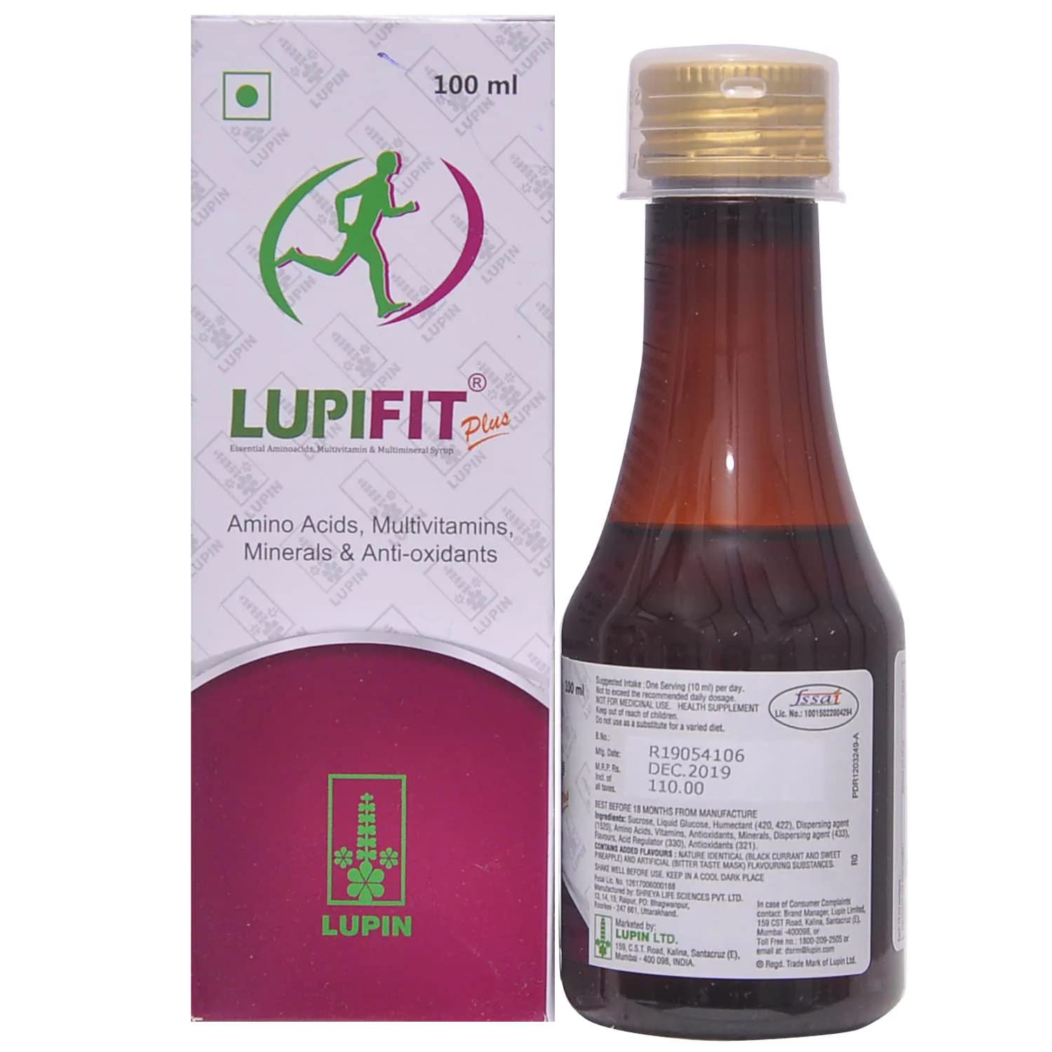 Lupifit Plus Syrup 100ml