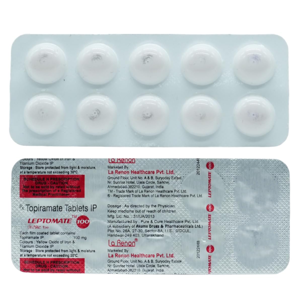 Leptomate 100 Tablet