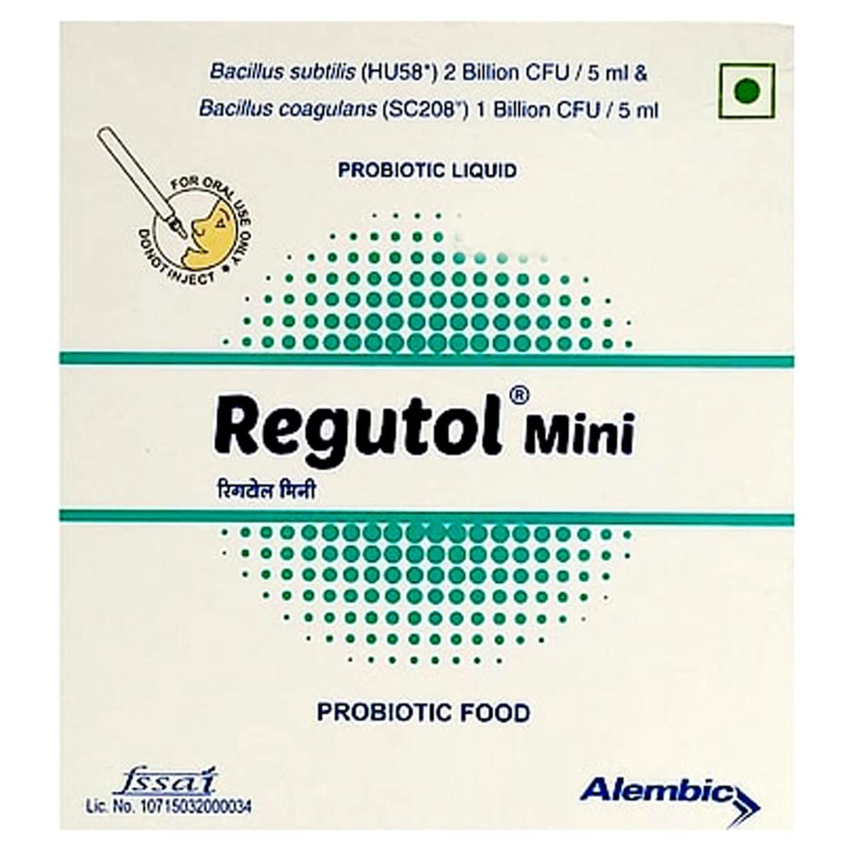 Regutol Mini Probiotic Liquid (5ml Each)