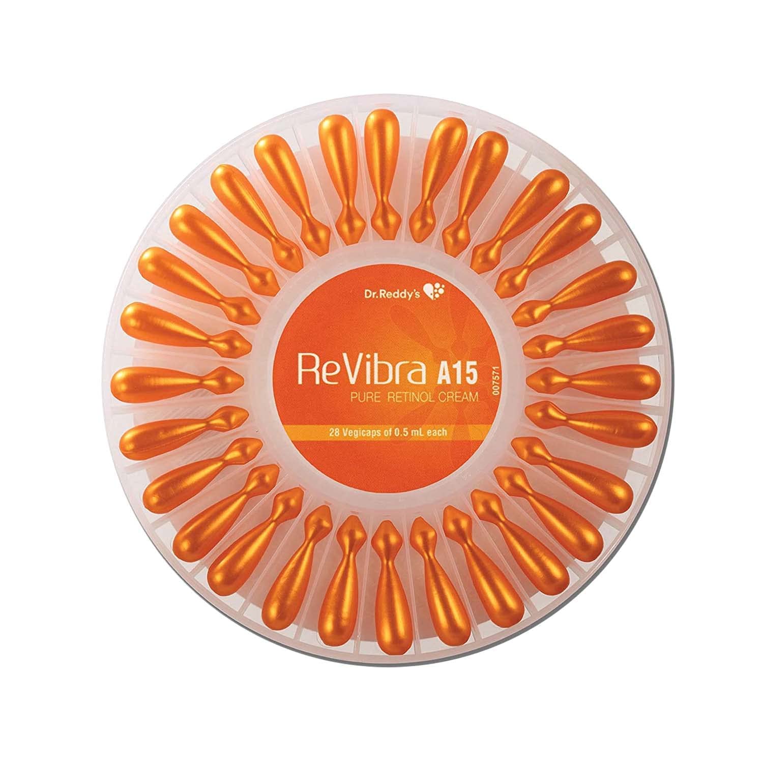 Revibra A15 Pure Retinol Vitamin A Cream | Fragrance, Colour & Chemical Free | Derma Care | Fights Signs of Early Ageing | Improves Skin Elasticity