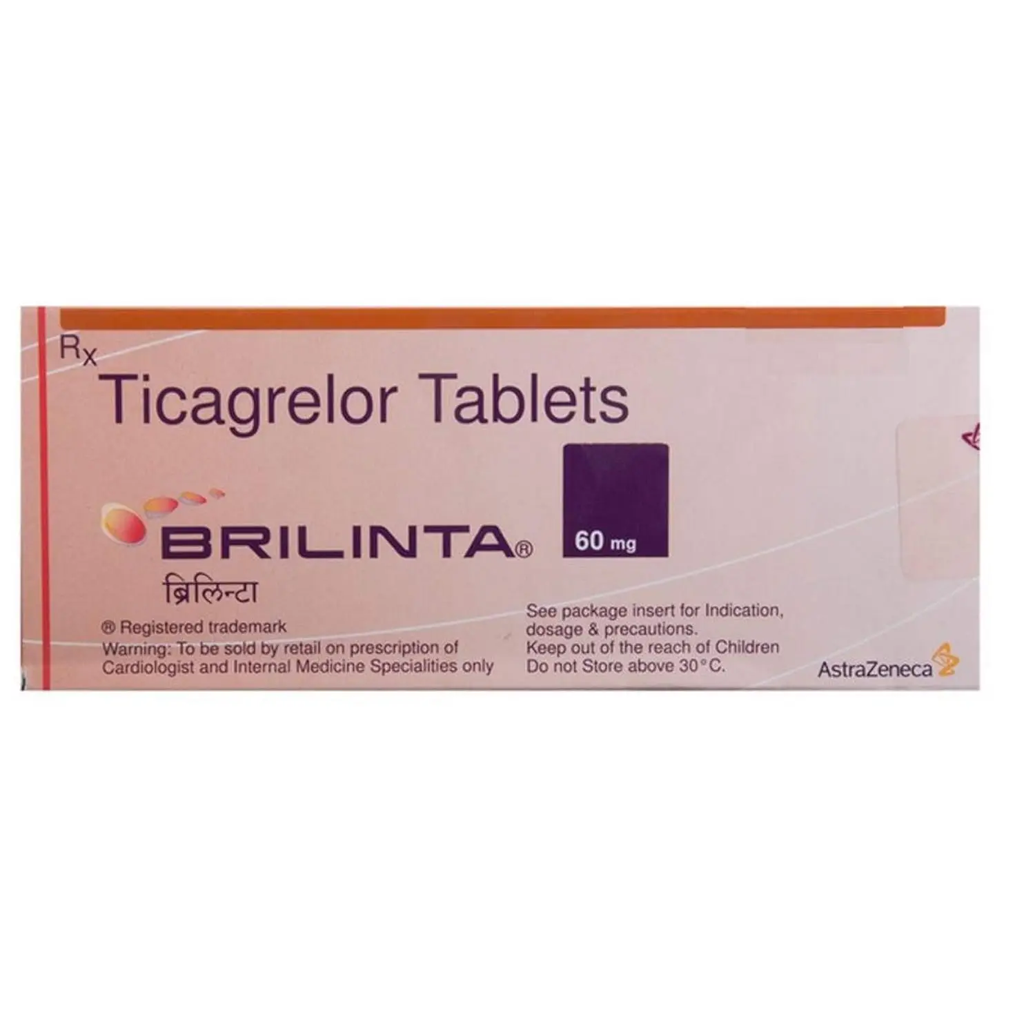 Brilinta 60mg Tablet