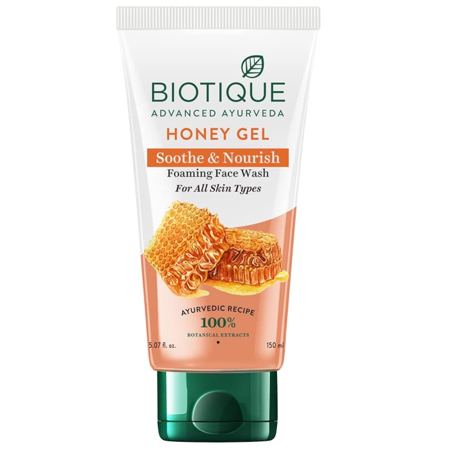 Biotique Honey Gel Soothe & Nourish Foaming Face Wash for all Skin Types