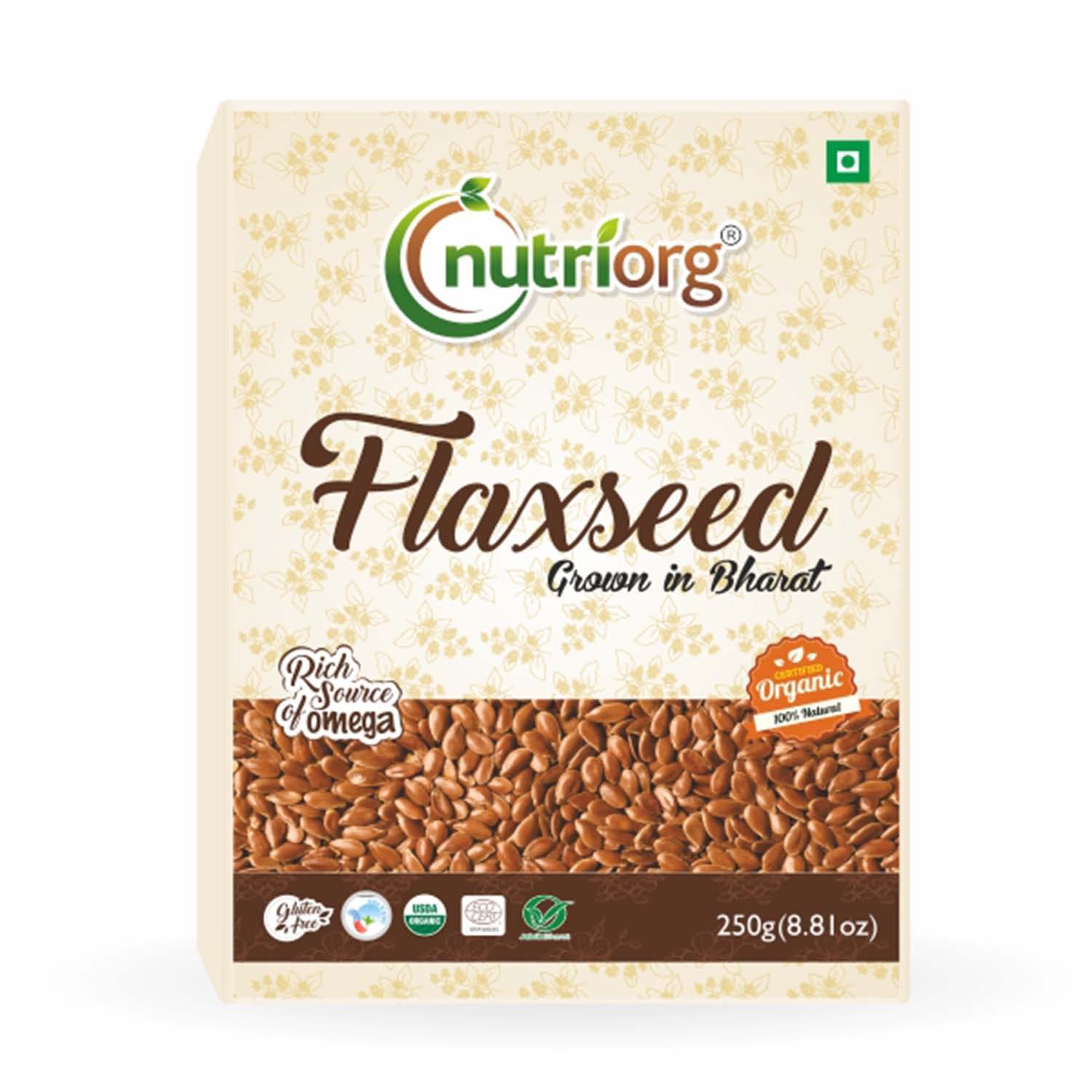 Nutriorg Certified Organic Flaxseed