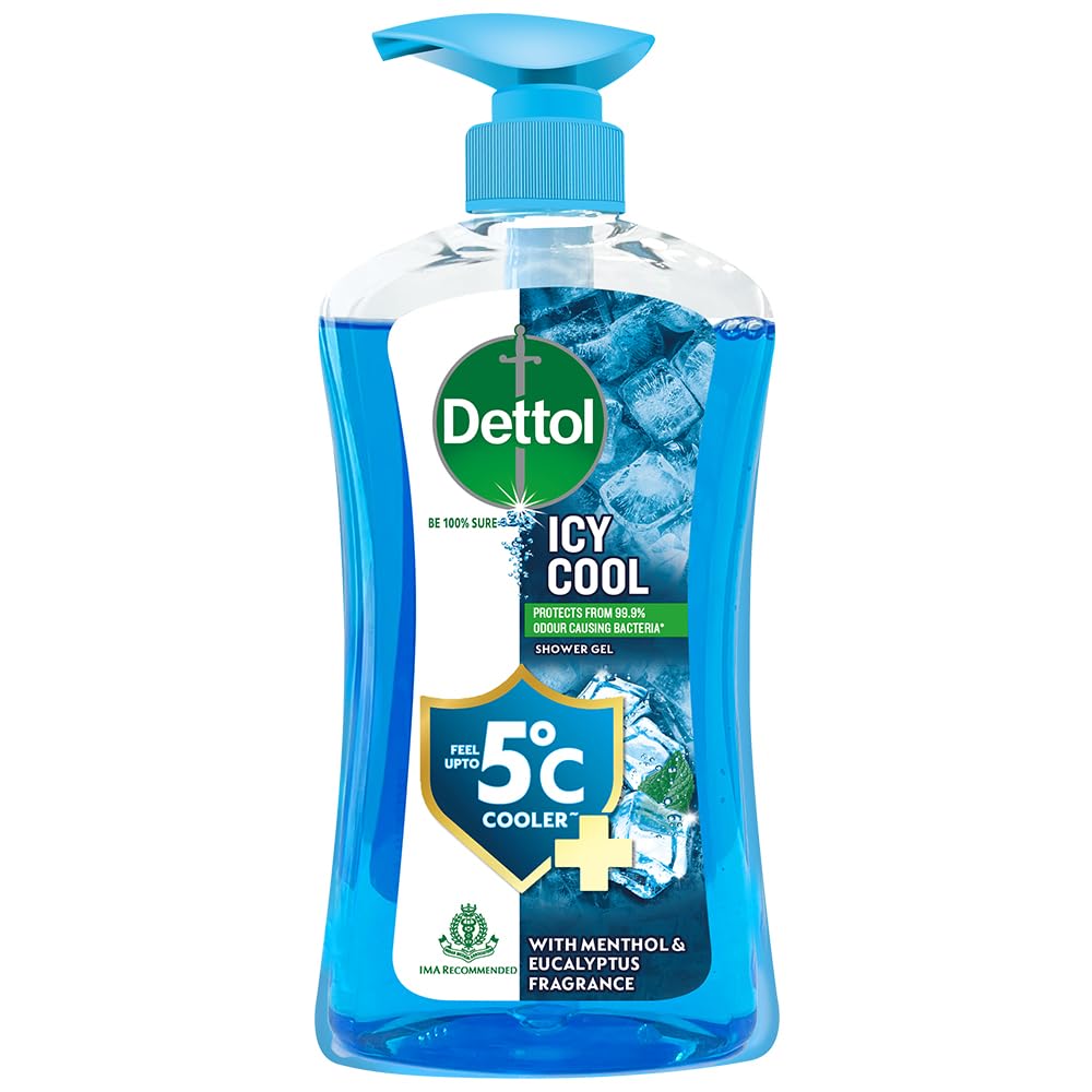 Dettol Cool Bodywash & Shower Gel | pH Balanced & Soap Free