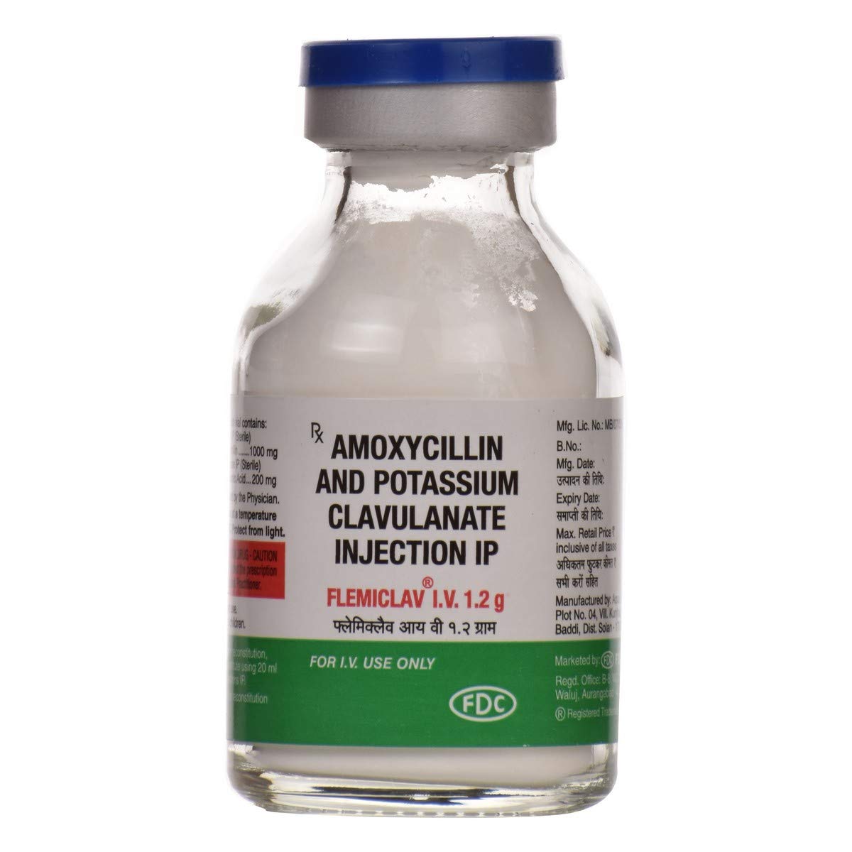 Flemiclav IV 1000mg/200mg Injection