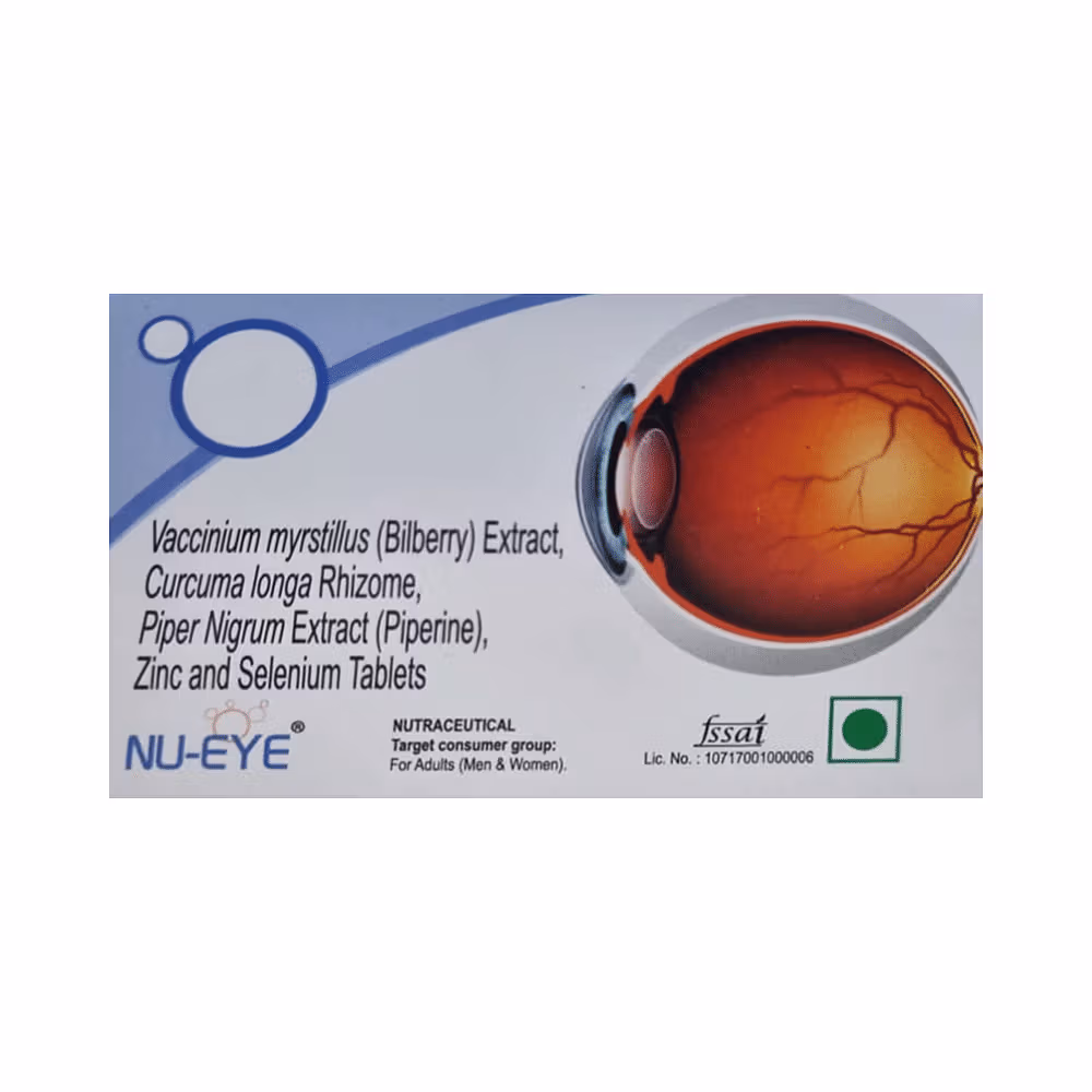 NU-Eye Bilberry Extract & Essential Minerals Tablet