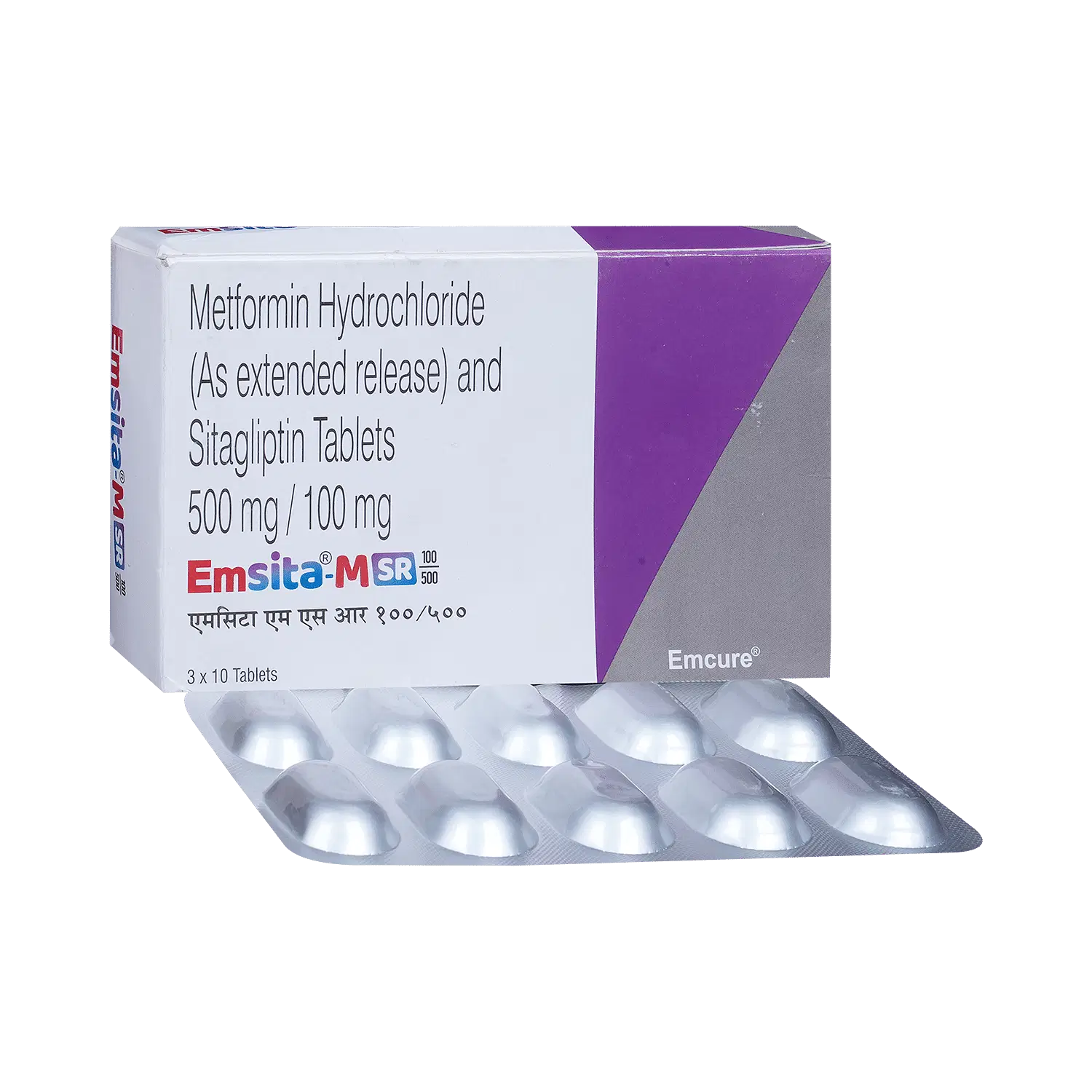 Emsita-M SR 100/500 Tablet PR