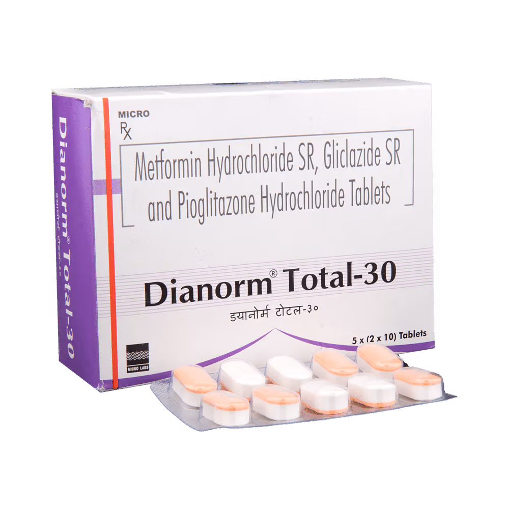 Dianorm Total 30 Tablet SR
