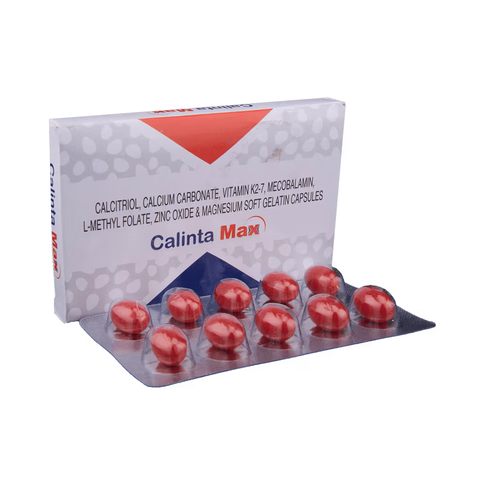 Calinta Max Soft Gelatin Capsule
