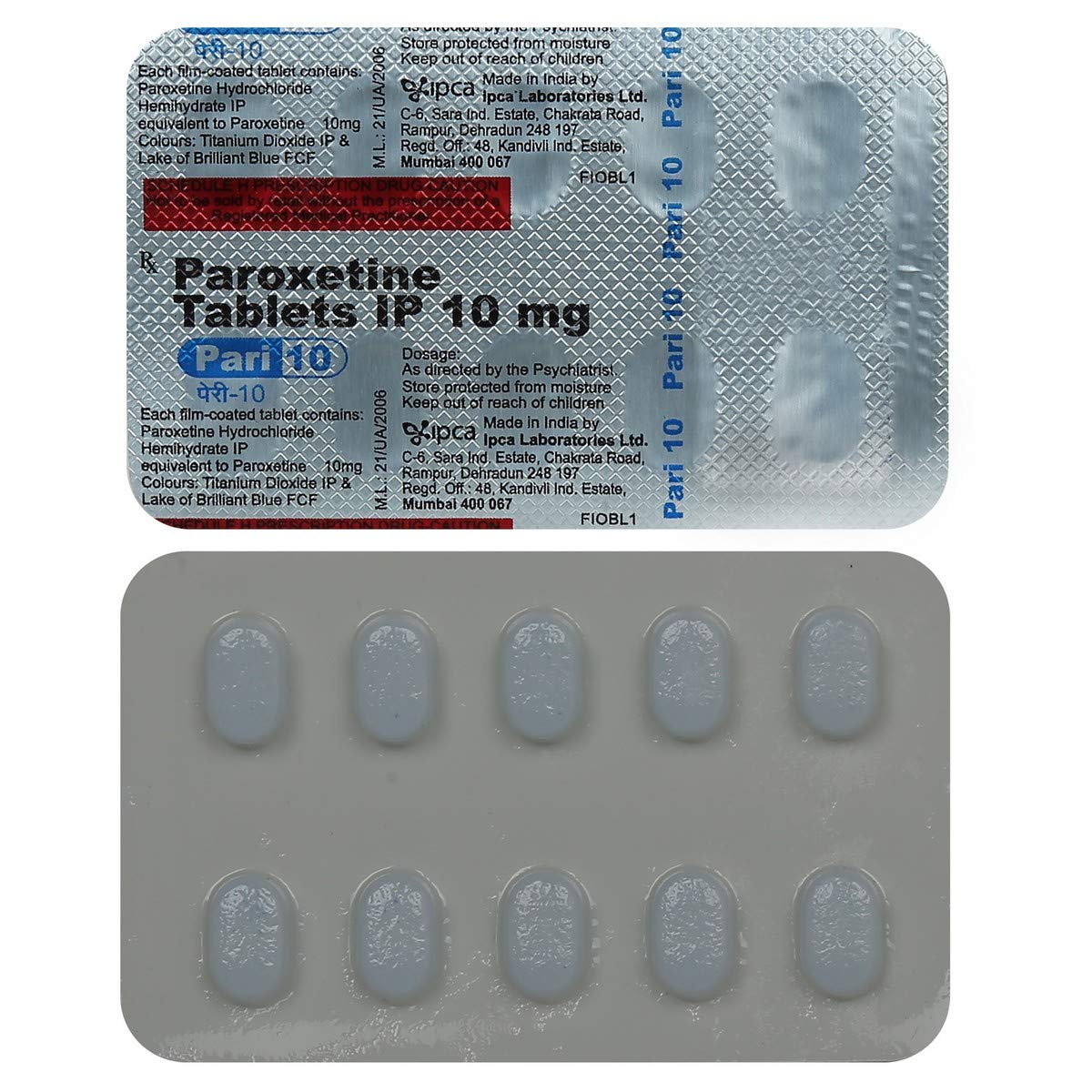 Pari 10 Tablet