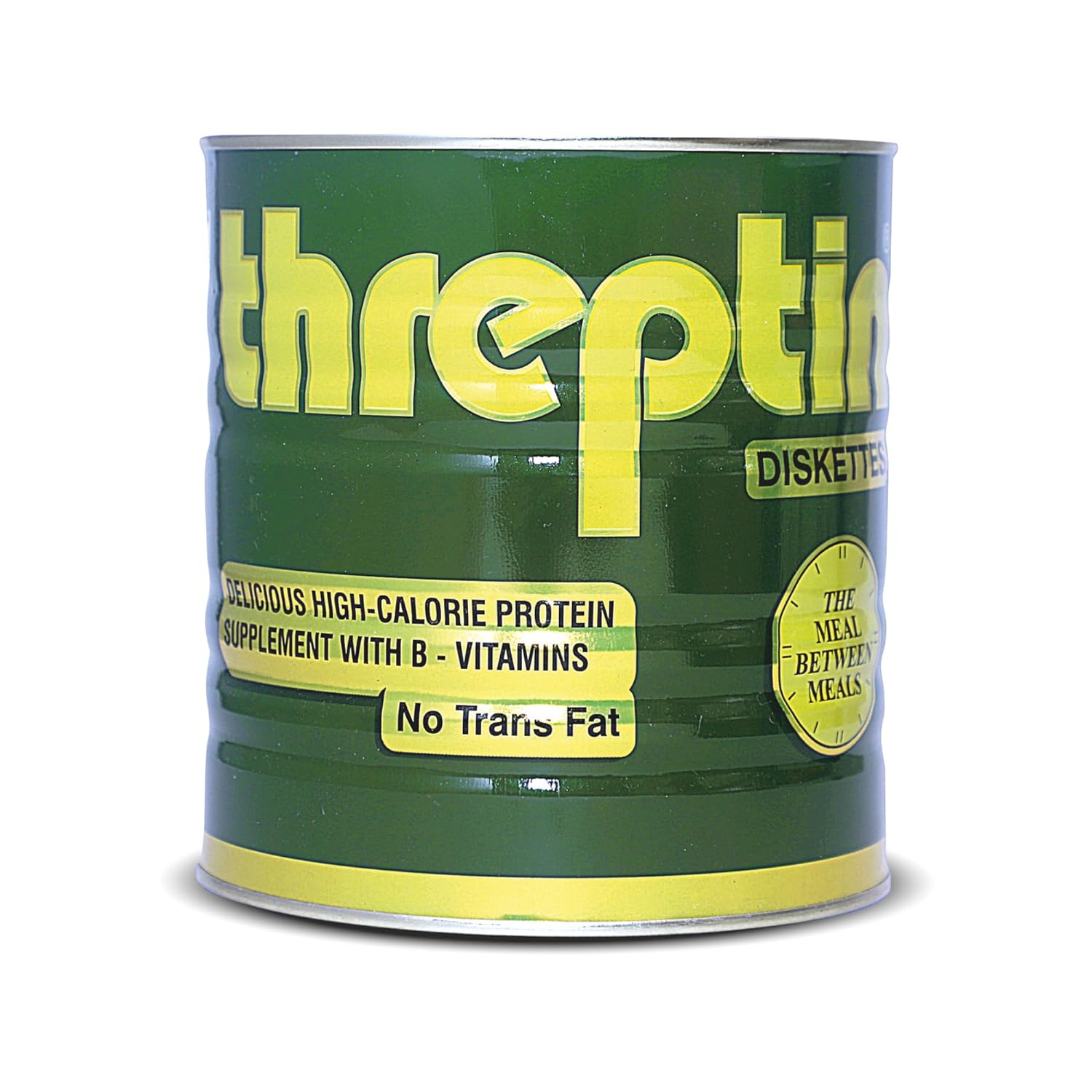 Threptin High-Calorie Protein Supplement with B-Vitamins for Hunger Pangs | Flavour Vanilla Diskette 1kg