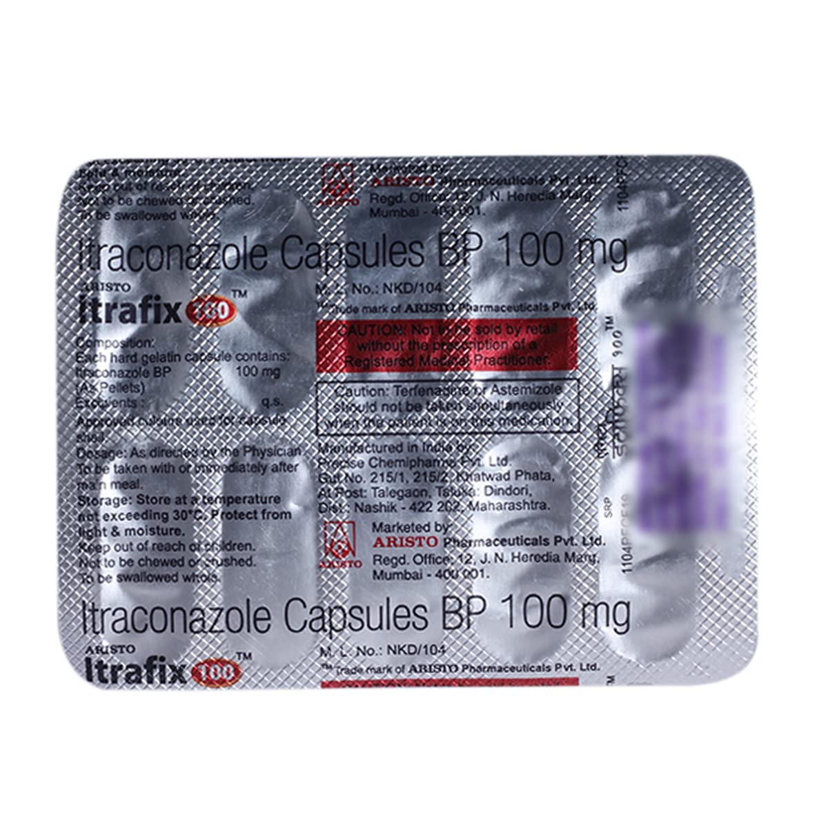 Itrafix 100 Capsule