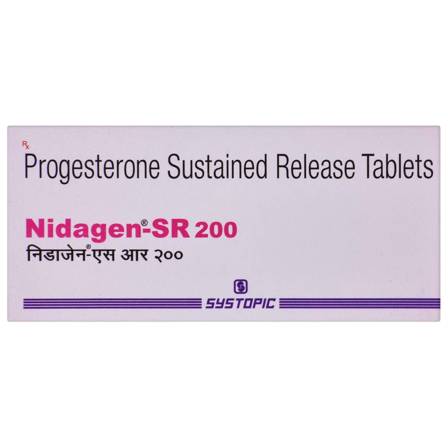 Nidagen SR 200 Tablet