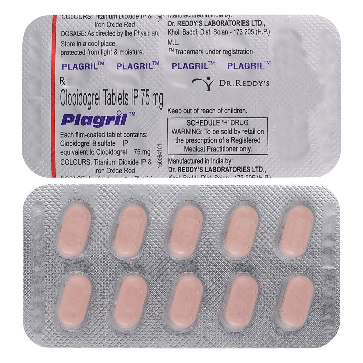 Plagril 75 Tablet