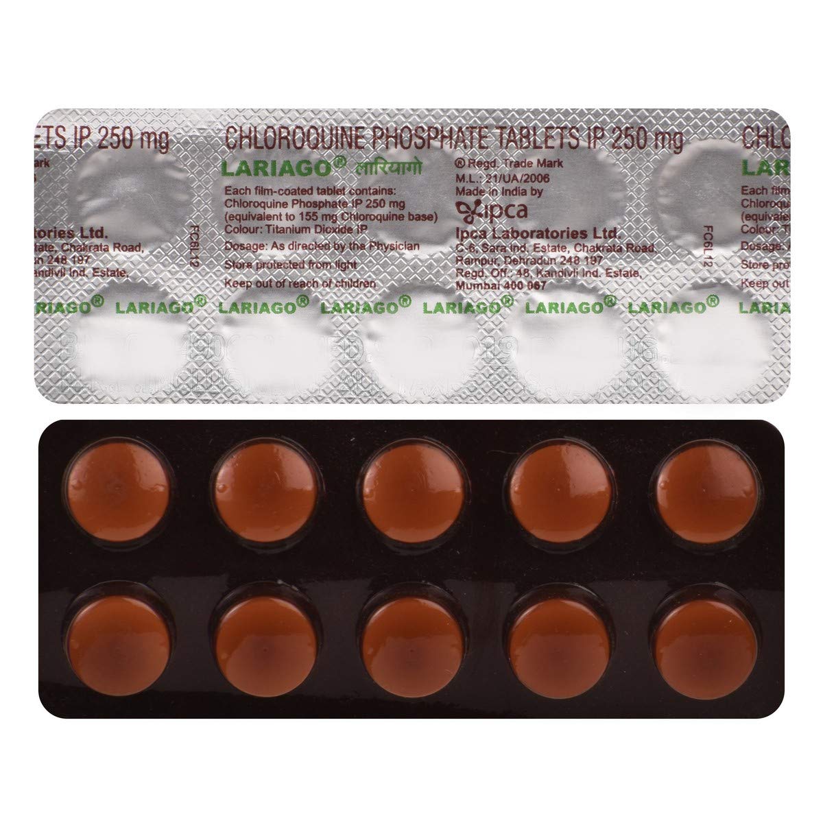 Lariago 250mg Tablet