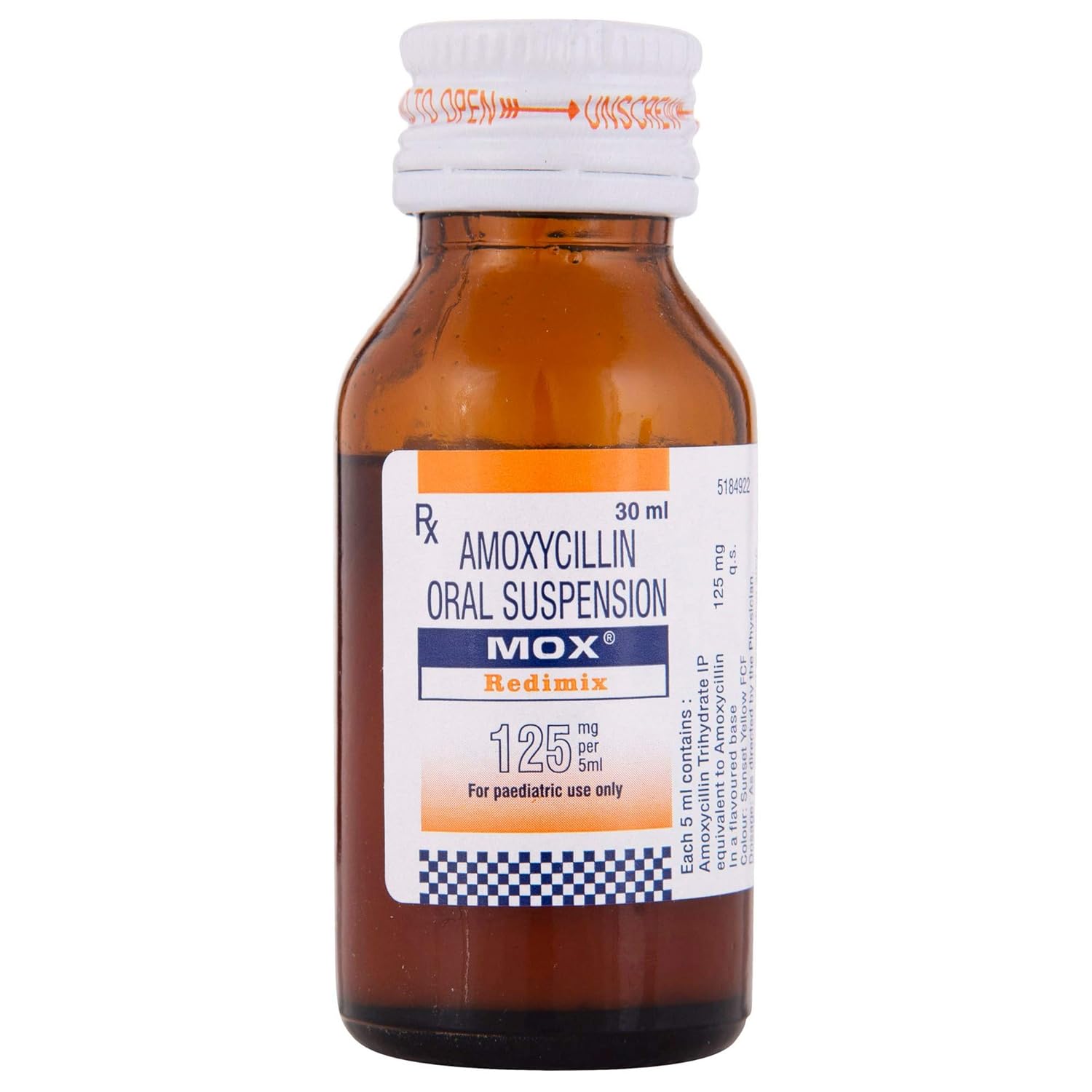 Mox Redimix 125 Oral Suspension 60ml