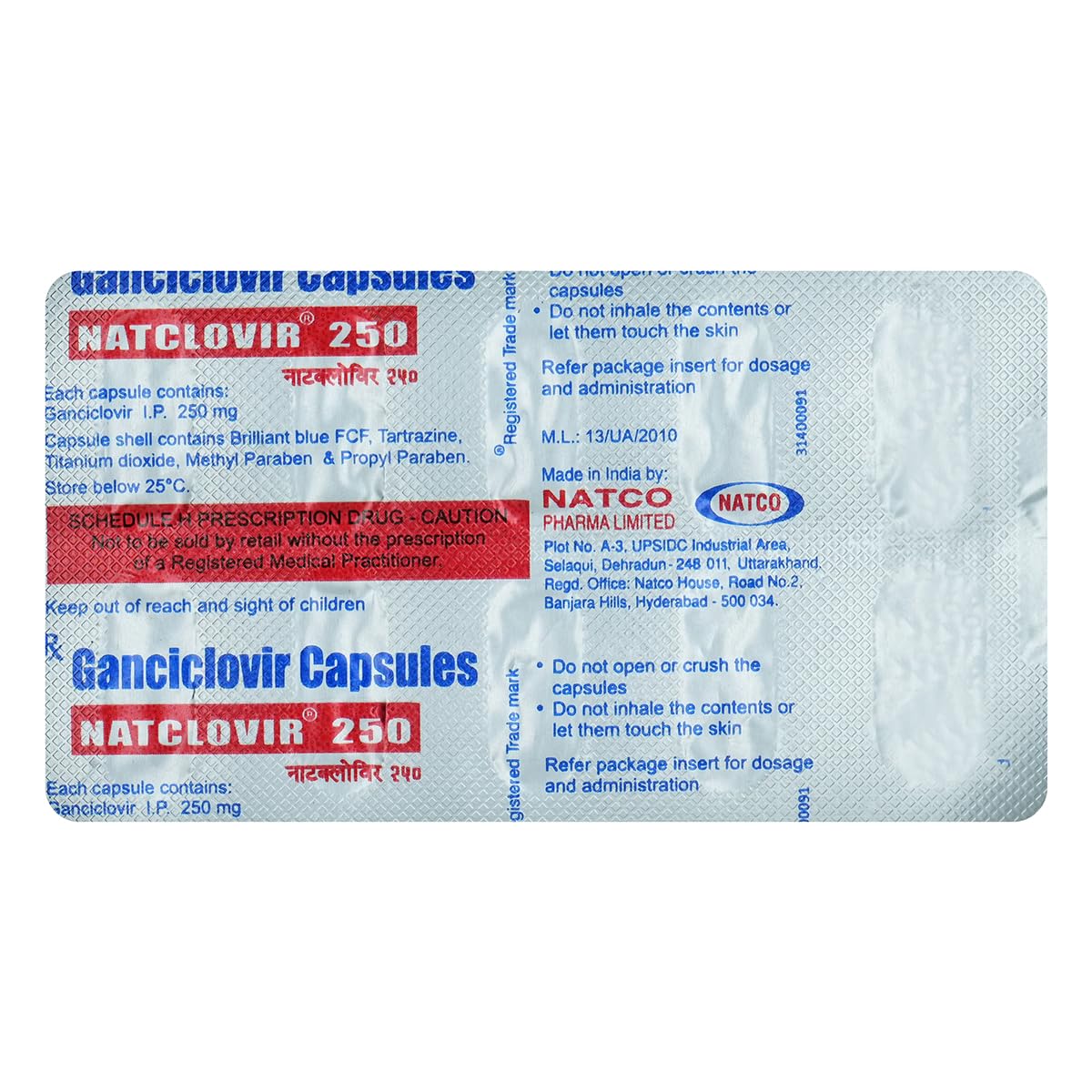 Natclovir 250 Capsule