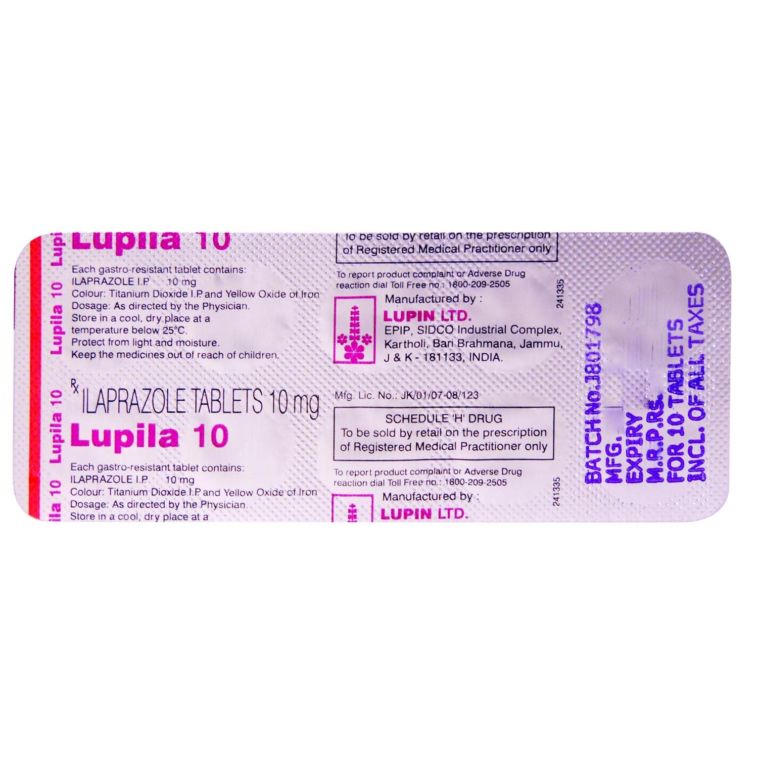 Lupila 10 Tablet