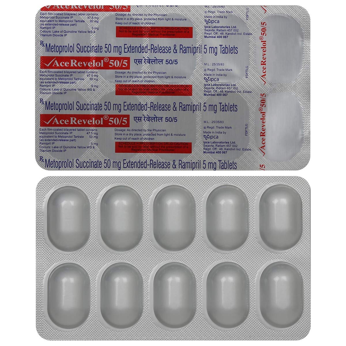 Ace Revelol 50/5 Tablet ER